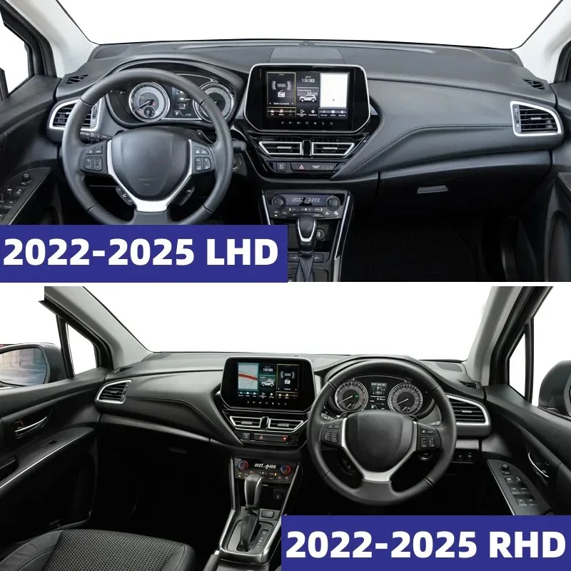 For Suzuki SX4 S-Cross MK3 2022 2023 2024 2025 1pc Car Center Console Dashboard Dustproof Carpet Trim Pad Sun Shade Non-slip Mat 3