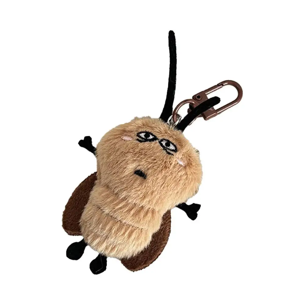 

Забавный плюшевый брелок с тараканом, реалистичный, но милая сумка, автомобильный брелок для ключей, унисекс, анти-потерянный рюкзак, подвеска, кавайная мягкая кукла, брелок