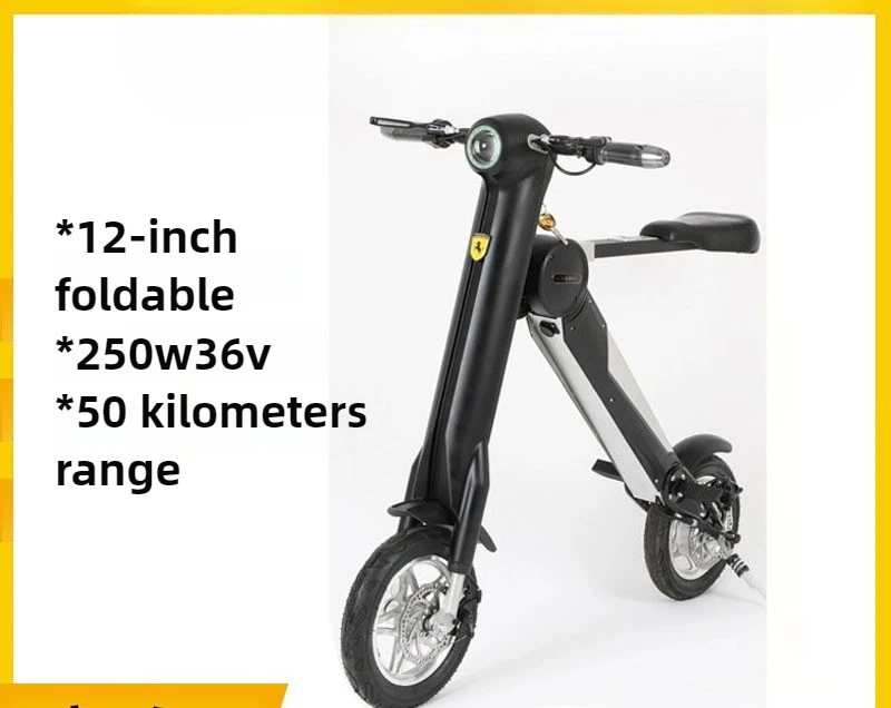 

36 В умный 2-колесный маленький скутер для взрослых, мини-городский электрический складной велосипед, электрический мотоцикл