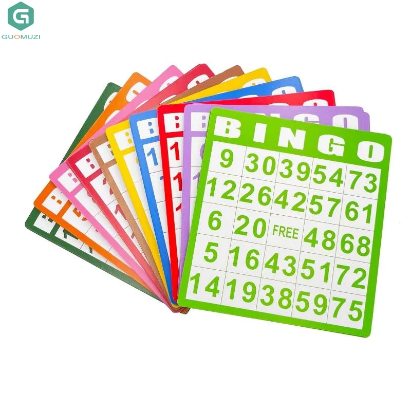 50/100 ชิ้นการ์ดบิงโกแบบไม่ซ้ำ - Kids Education Group บทวิจารณ์และราคา