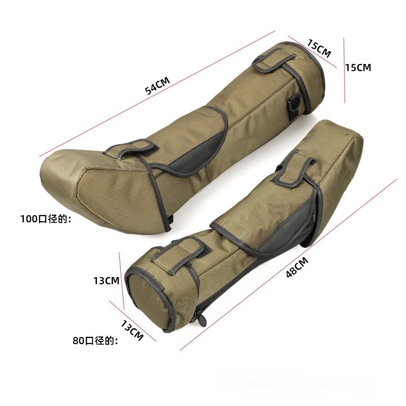 

Telescope Storage Bag Portable Shoulder Bag Birdwatching Binoculars Shock-Absorbing Travel Photography Bag Telescopio Accessory