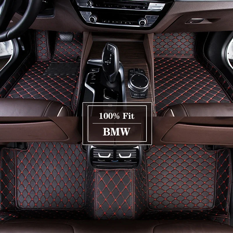 

Полные кожаные автомобильные коврики на заказ для BMW X5 E70 2006-2013, автомобильные ковровые коврики, подушечки для ног, детали интерьера, аксессуары 차량