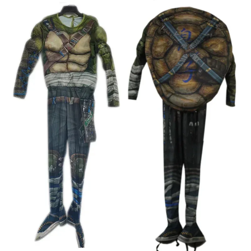 الدب دن هالوين الأطفال زي تأثيري الملابس النينجا انمي ياباني السلاحف دور اللعب المرحلة ارتداء جديد 2025