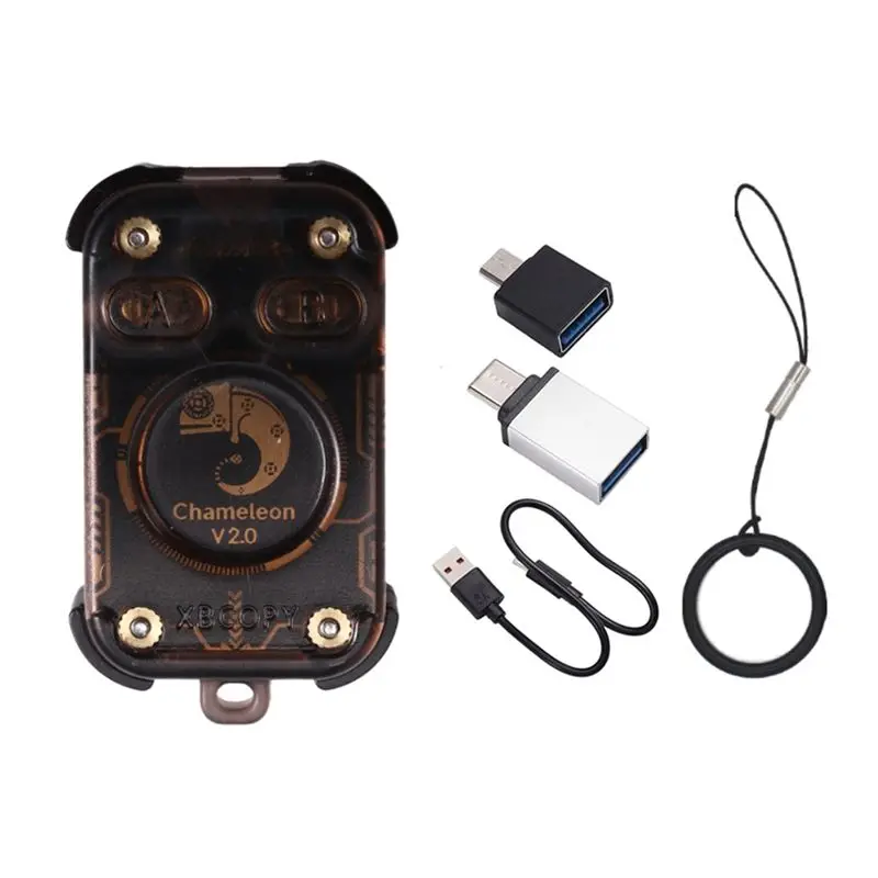 B63B-Chameleon V2.0 RFID Smart Chip Reader Emulator Duplicator 125Khz 13.56Mhz Card Decode Restart Chameleon Ultra V2.0
