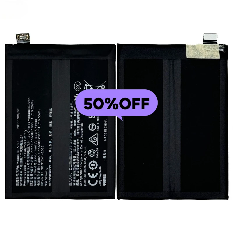 BLP789  for OPPO Reno4 5G/CPH2113 Mobile Phone Battery High Capacity Battery Replacement Bateria with Tools