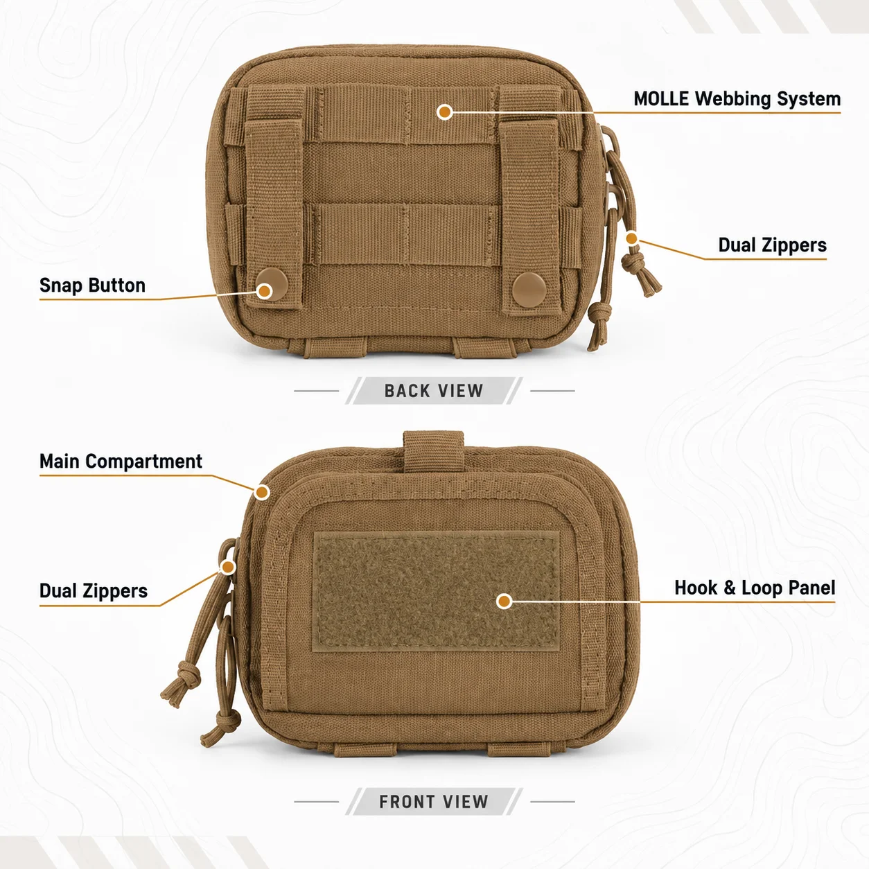 Pochette tactique pour carte d - Edc Carry Flashlight avis et prix