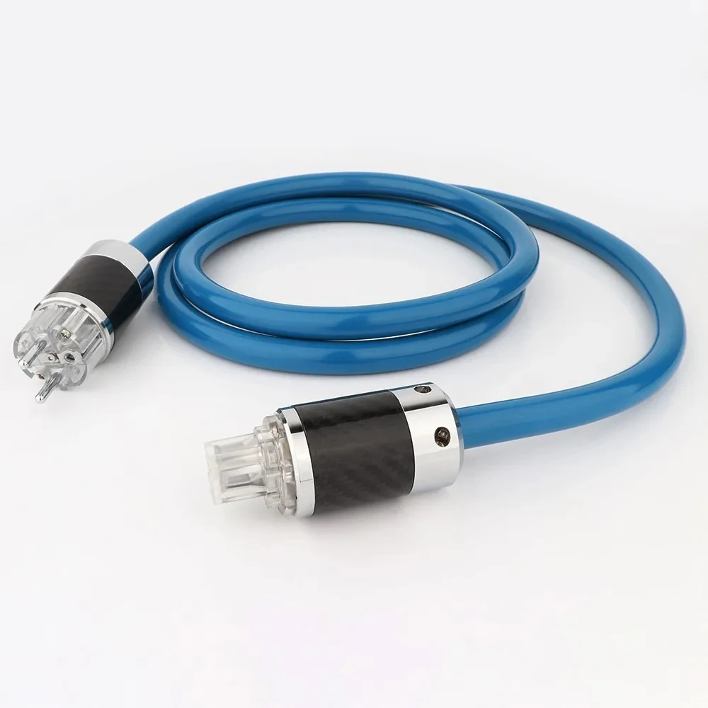 HiFi SPO-12MF Silver Plated US Mains สายไฟ HIFI SChuko สายไฟสาย HIFI สําหรับหลอด CD Amplifer