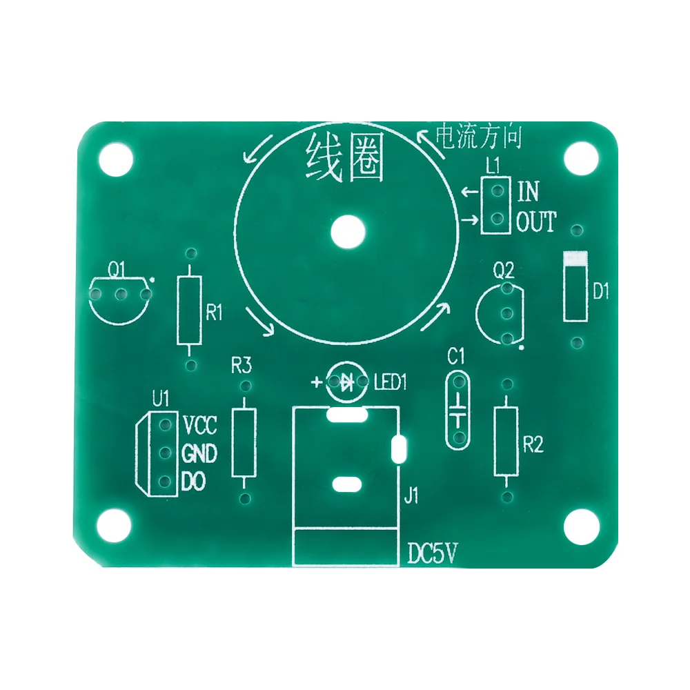 DIY czujnik halla urządzenie eksperymentalne szkolne nauczanie elektromagnetyczne akcesoria do ćwiczeń spawalniczych części elektromagnetyczne