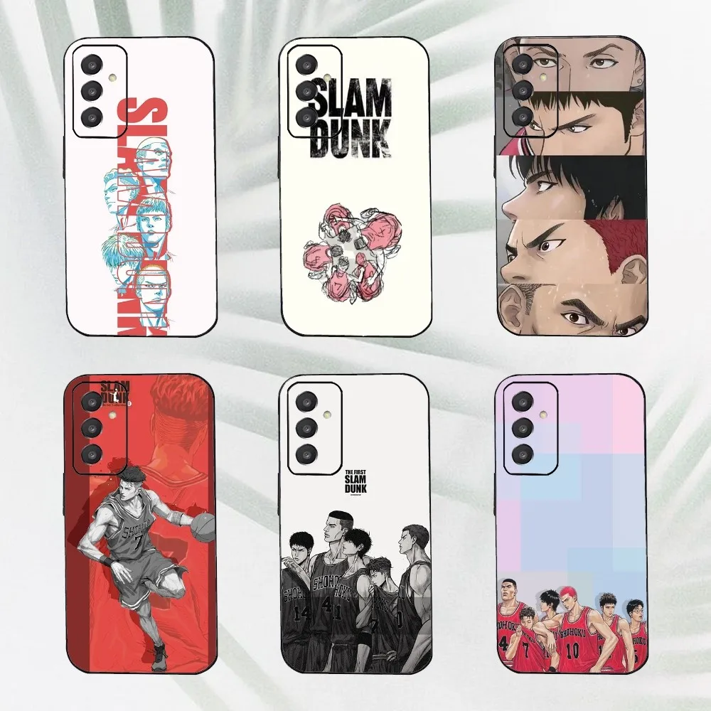 S-slam D-dunm Phone Case For Samsung Galaxy A52 A12 A51 S21 Edge S22ULTRA S23 S20LITE Plus Ultra Black Cover