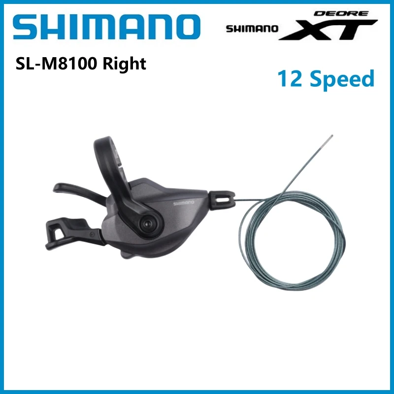 Shimano Deore XT M8100 Shifter Lever SL-M8100 Shifter 2s Left 12s Right Shift Lever 2S 12 Speed For MTB Mountain Bike Cycling