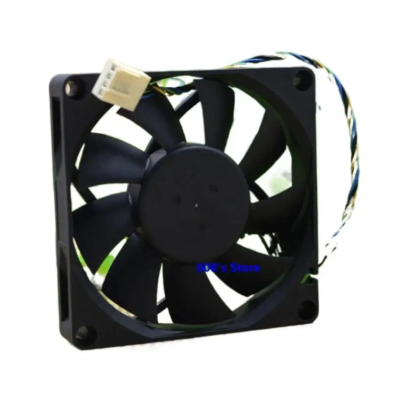 WYORESY New Radiator CPU Cooler Fan For Industrial Server PC EFB0812HHB -5X20 80*80*15MM 12V 0.4 A 4 Pins PWM Axial Cooling