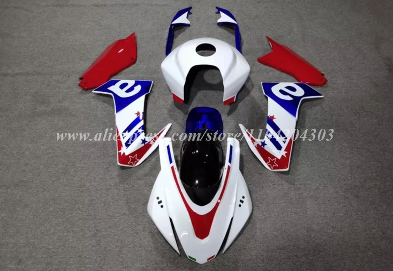 

New ABS Motorcycle Whole Fairings Kit Fit For Aprilia RS660 660 2020 2021 2022 2023 2024 Bodywork Set Red Blue + Tank Cover