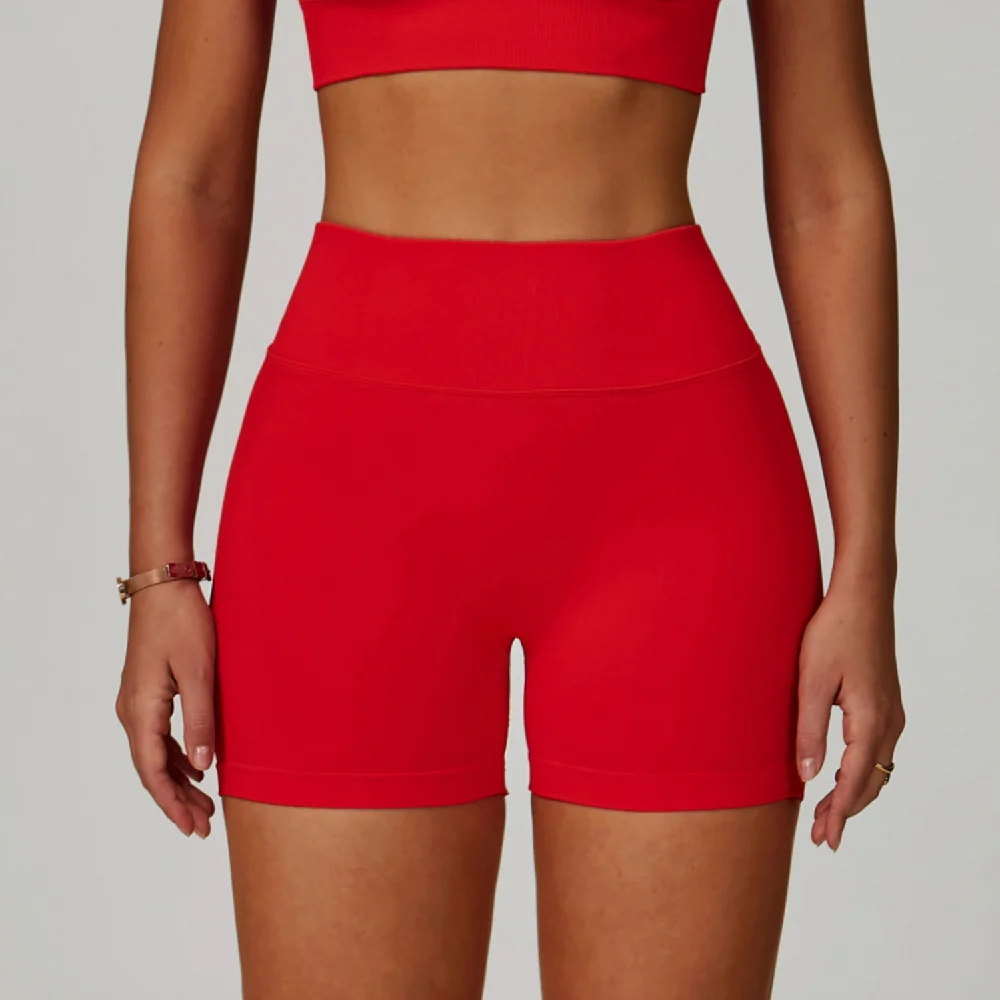Seamless Yoga Shorts Women Workout Shorts High Waist Sports shorts Fitness Shorts Cycling shorts Ladies Gym Running Short Pants - Image 6
