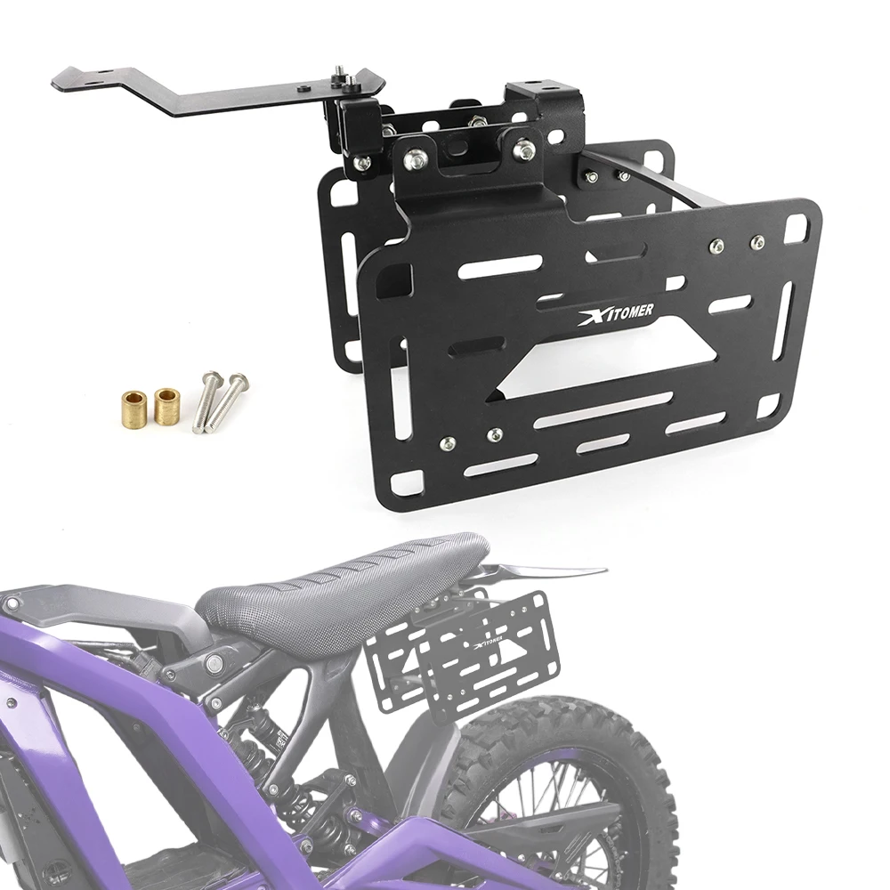 

Fit For Surron light bee X Segway X160 X260 Motorcycle Saddlebag Support Racks Mounting Brackets Pannier Racks Side carrier