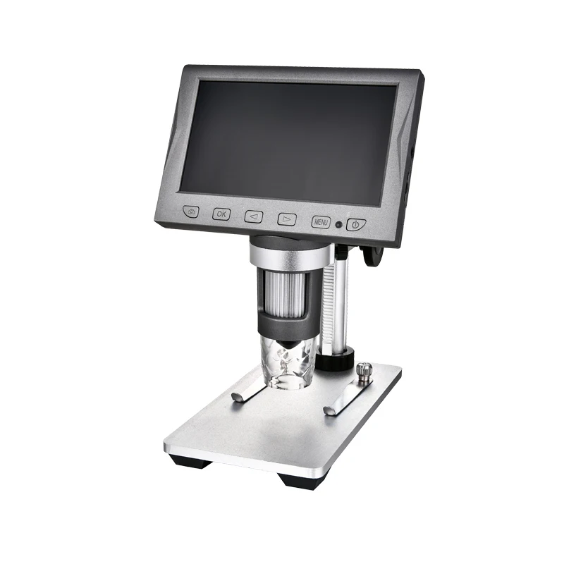 Vesta DM8 4.5 inch screen Digital Microscope USB Electronic Microscope PC Camera Microscope Pcb Repair Magnifier Tools
