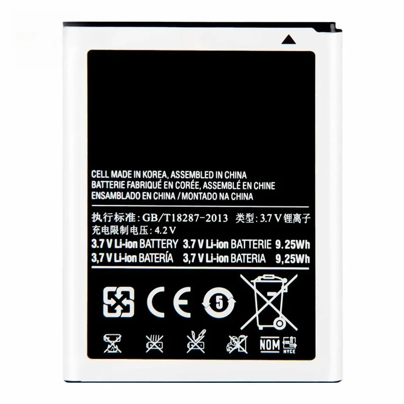 EB615268VU mobile phone battery,suitable for Samsung Note N7000/GT-N700/I9220/SHV-E160L battery, free tool 3.8V 2500mAh