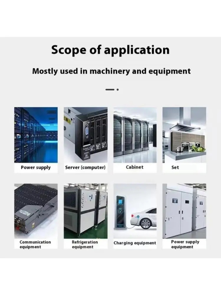

High Airflows Coolers Adjustable Fan for Equipment Cooling Disinfections Cabinet