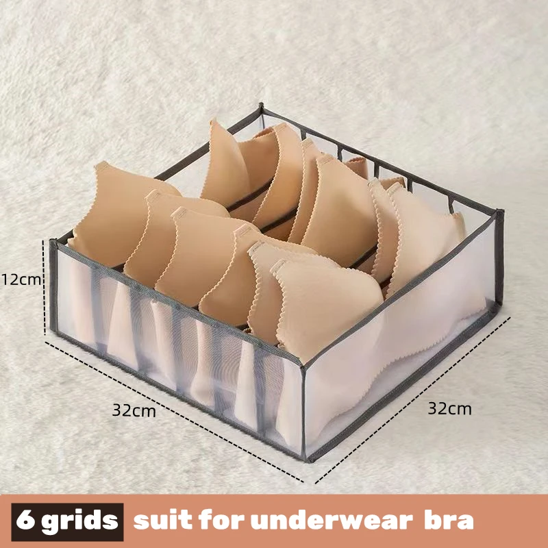 Organizer für Unterwäsche, Socken, BHs, Hosen, Schals, Krawatten, Aufbewahrungsbox, Jeans, Kleidungsorganisation, Trennwände für Schubladen, Kleiderorganizer