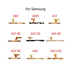 Przycisk zasilania Przełącznik głośności Przycisk wyciszania Włączanie / Wyłączanie Elastyczny kabel Do Samsung A02 A02S A12 A125F A22 4G 5G A225F A32 A325F A42 A52 A72