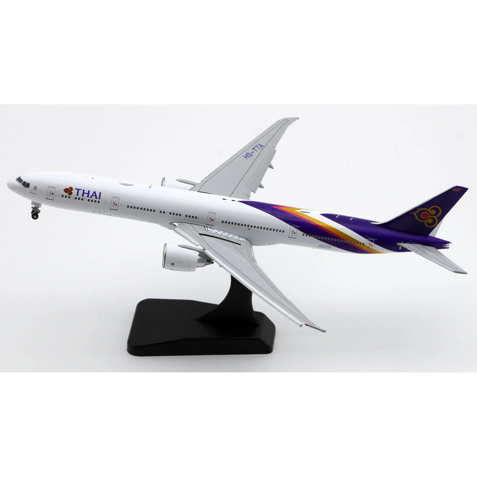 

XX4899A Alloy Collectible Plane Gift JC Wings 1:400 Thai Airways Boeing B777-300ER Diecast Aircraft Jet Model HS-TTA Flaps Down