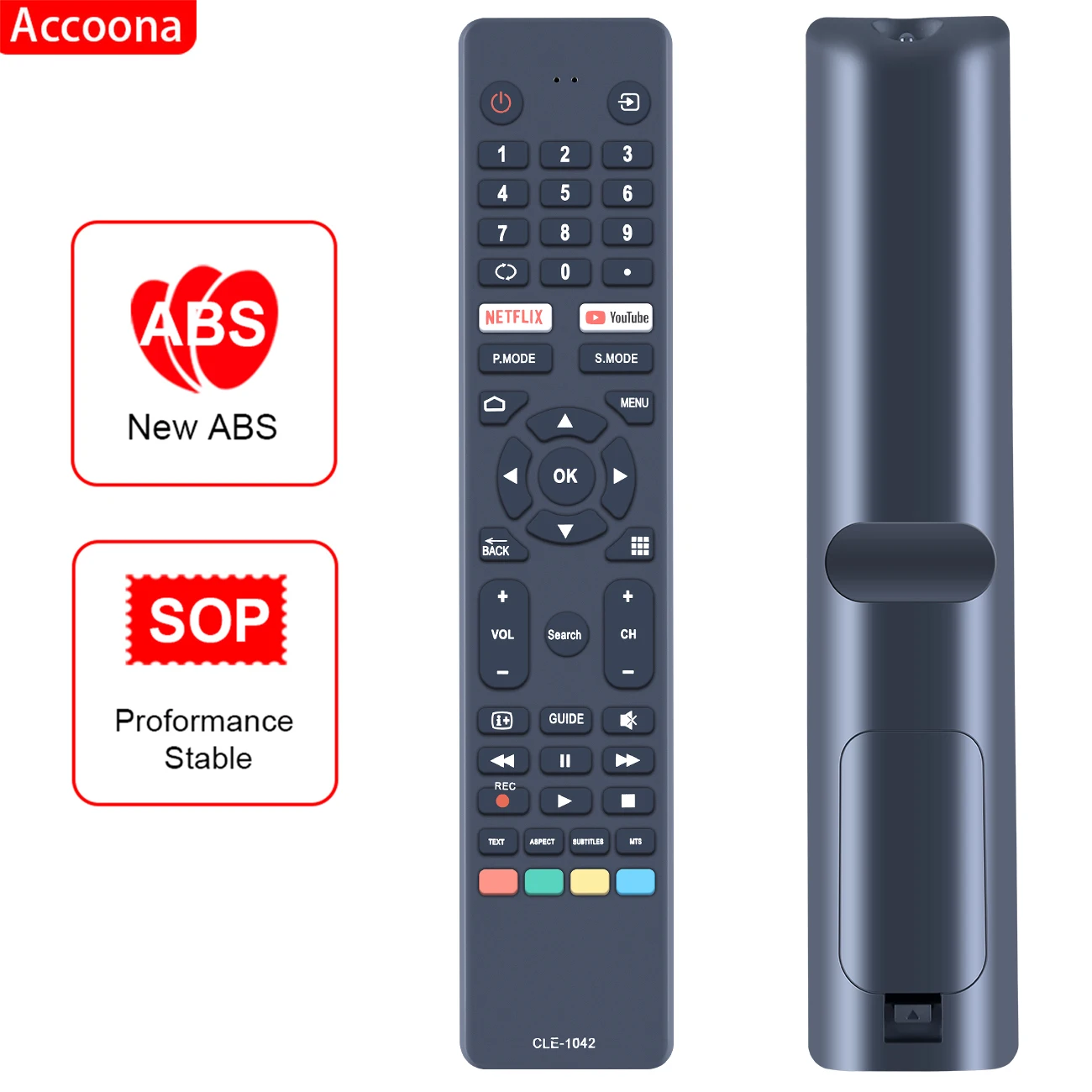 Remote Control for HITACHI  Konka CLE-1042 TV 50QLEDSM20 55QLEDSM20 58QLEDSM20 65QLEDSM20 75QLEDSM20