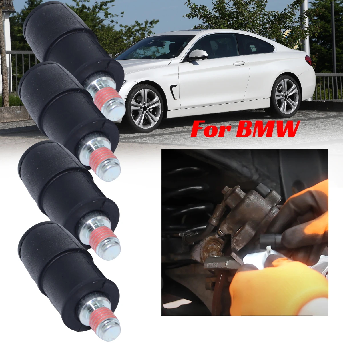 

Rear Brake Caliper Slider Guide Pin Bolt Kits for BMW E81 E82 E36 F32 F33 F39 Mini One Cooper Left Right Disc Housing Bushing