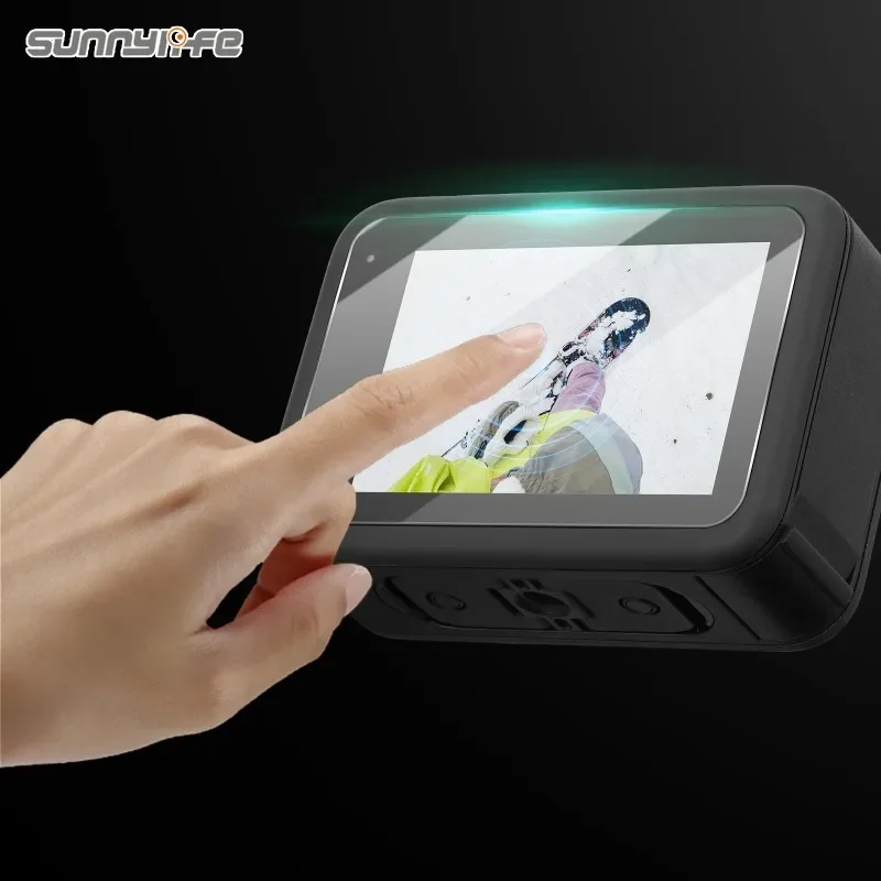 Tempered Glass Film Screen Lens Protector HD Clear Protective Film Scratch-proof Accessories for GoPro Hero 13 Black