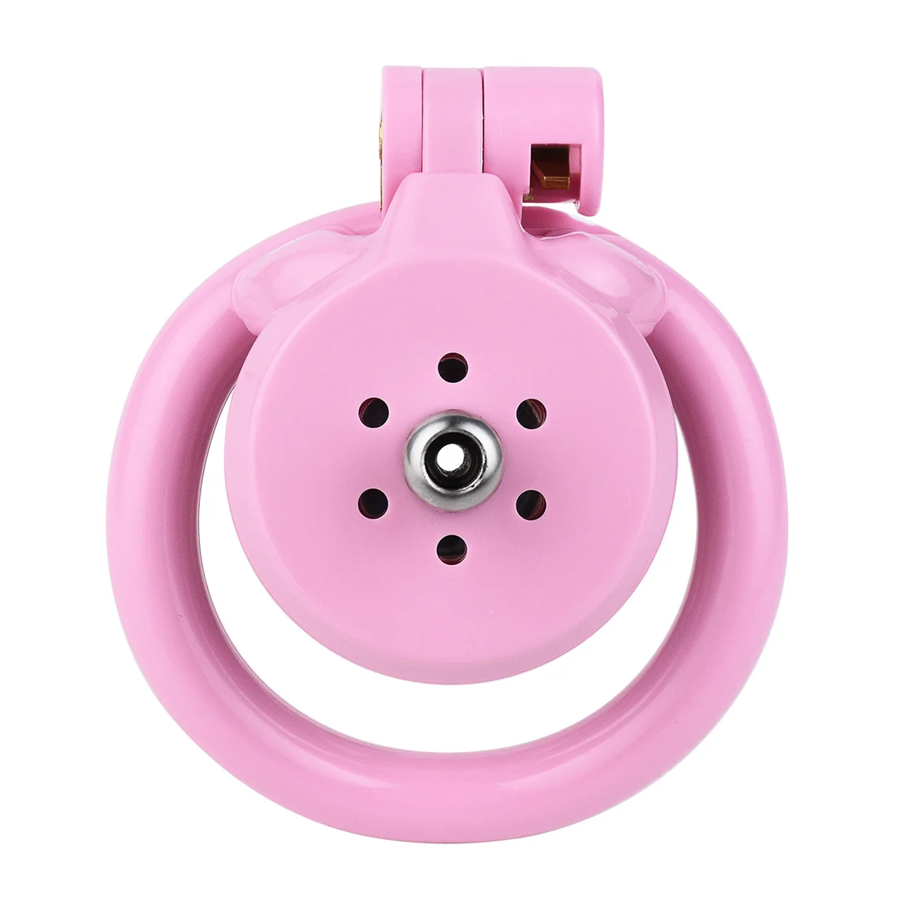 Verrou de chasteté en résine, verrouillage à pôle négatif, moulage monobloc pour hommes, serrure en résine ABS, cage à oiseaux en plastique, jouet sexuel pour adultes