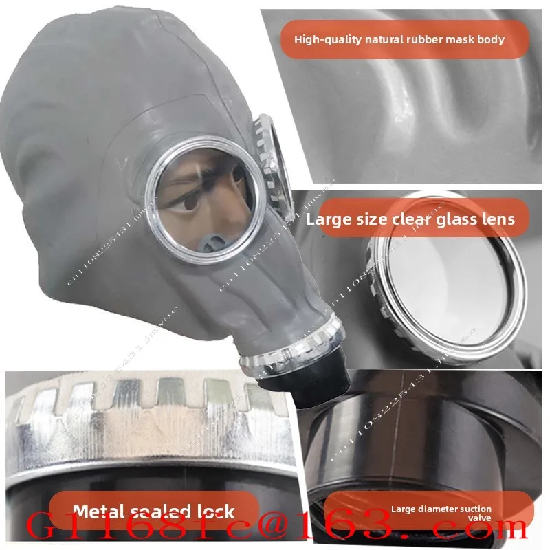 Gas mask Head-mounted dust mask