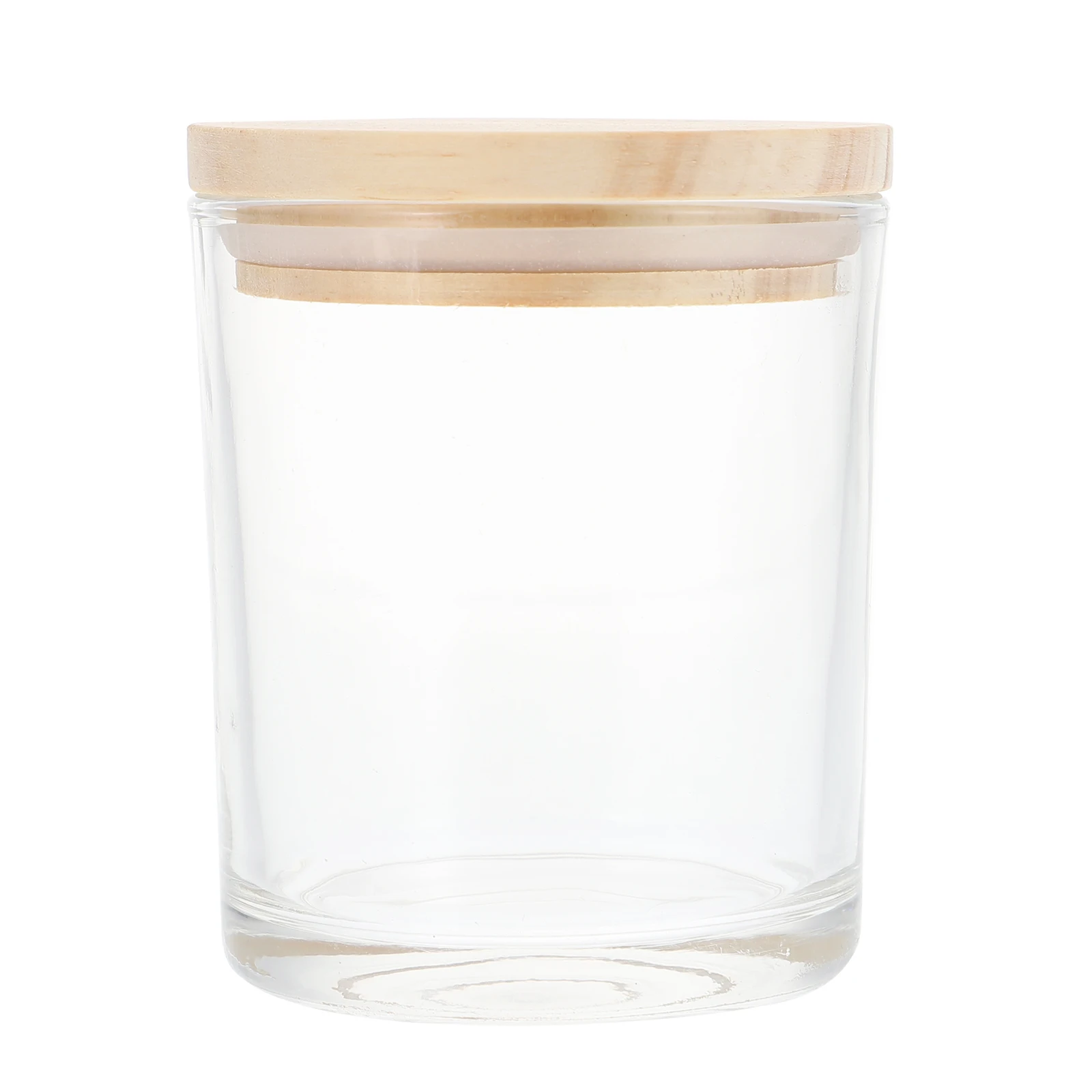

Glass Empty Containers Soy Candles DIY Cosmetics Tealight Wax Empty Jar Home Decor Storage Practical Use
