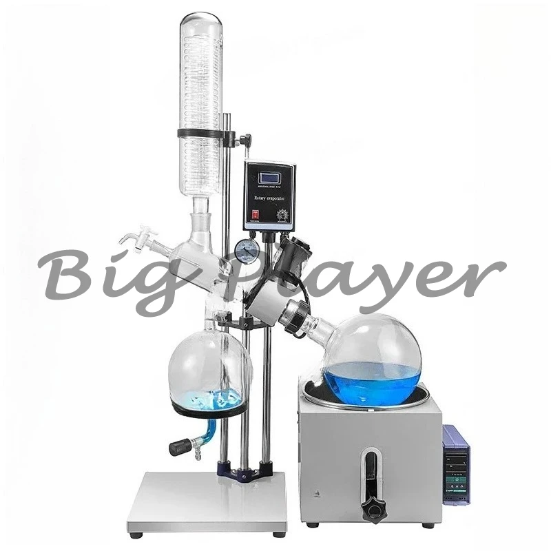 220 فولت/110 فولت المبخر الدوار RE-201D أدوات تجريبية فراغ التقطير تنقية التبلور 1L 2L