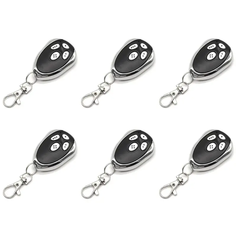 ABKN 6X Compatible Alutech for AT-4 AN-Motors ASG1000 Garage Door Remote Control 433.92MHz Rolling Code