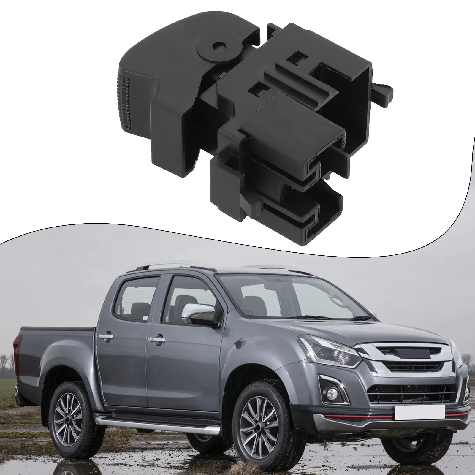 مفتاح نافذة كهربائي واحد متوافق مع OEM لـ Isuzu Dmax D Max 2012 2020 وظيفة فعالة مع تصميم 5 Pin