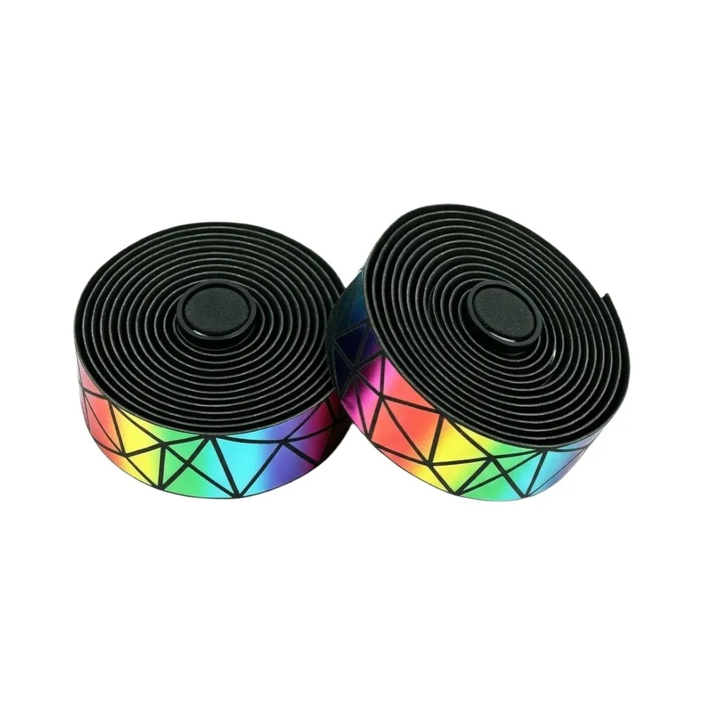 /Gradient /Reflective /Anti Slip Wear Resistant Bar Tape For Road Bike Fixed Gear Bicycle Handlebar Wrap Cycling Accessories