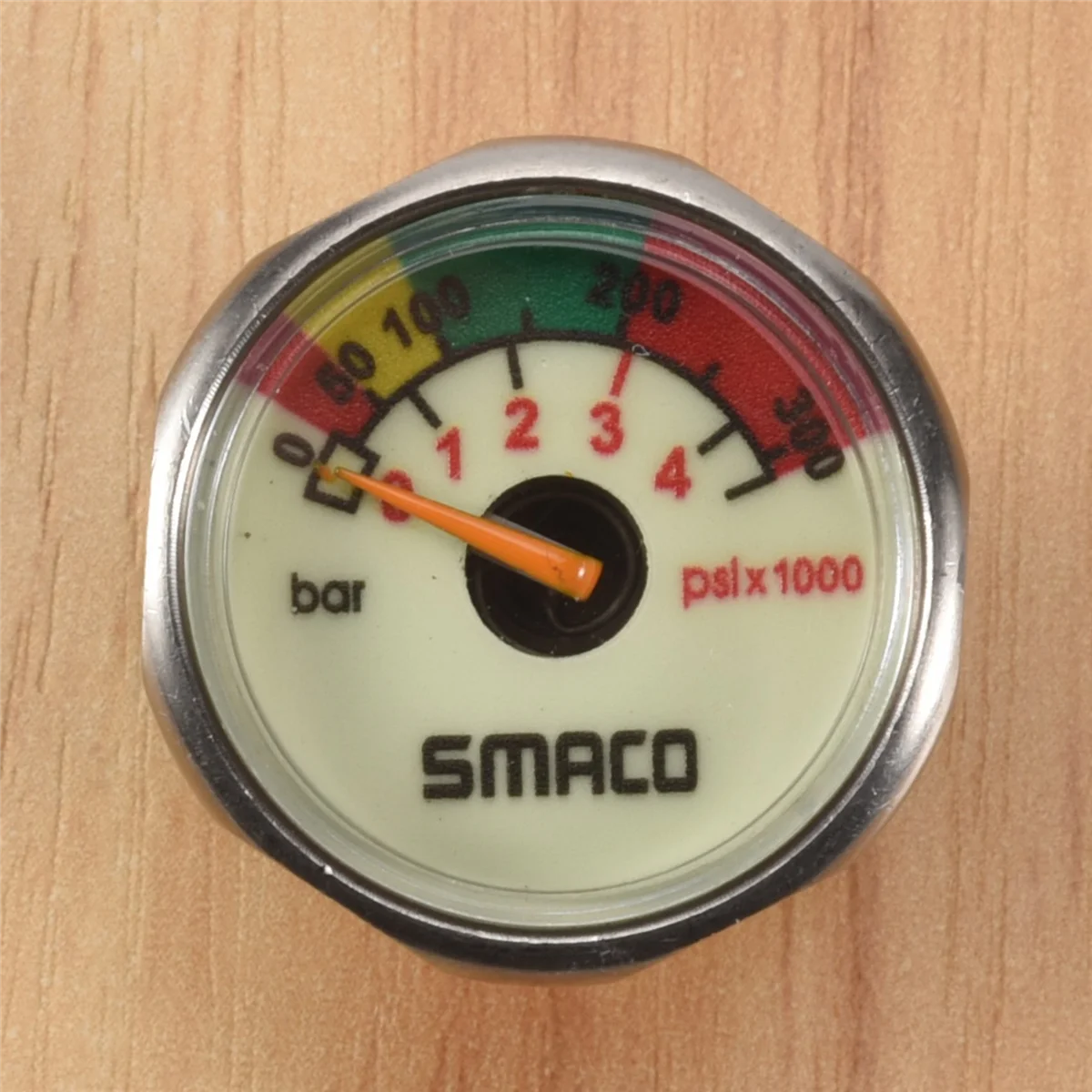 Smaco m10 equipamento de mergulho garrafa de pônei mini cilindro de oxigênio equipamento de mergulho medidor de pressão quente