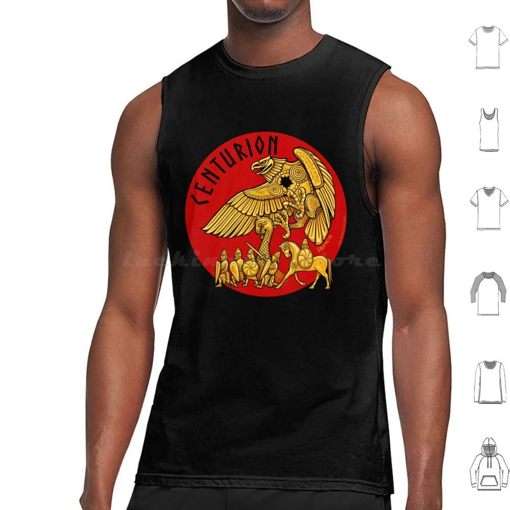 Centurion Graphic Tank Tops Print Cotton Anachronism Society Creative Centurion Order Sable Star Ansteorra Vindheim