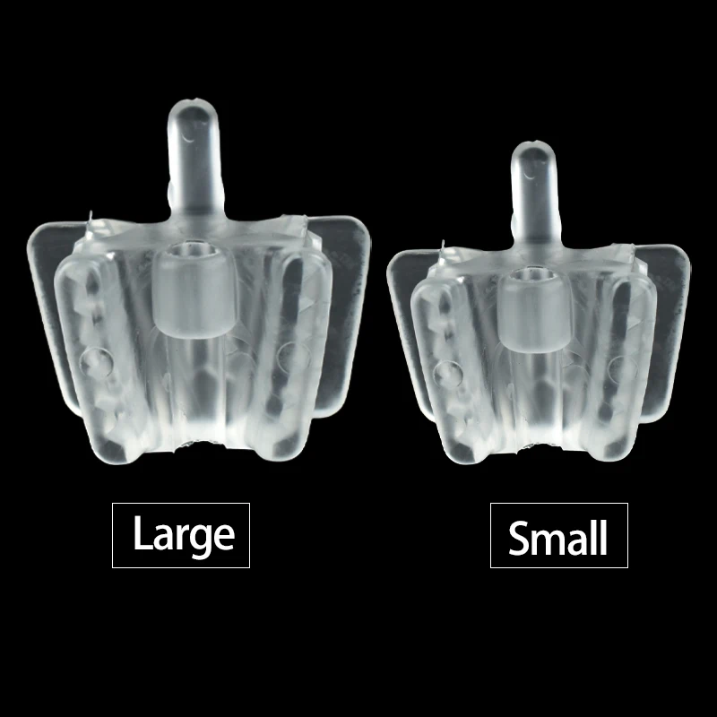 3Pcs Dental Mouth Prop Support Silicone Holder for Saliva Ejector Suction Tip Occlusal Pad Retractor Equipment Tools Set