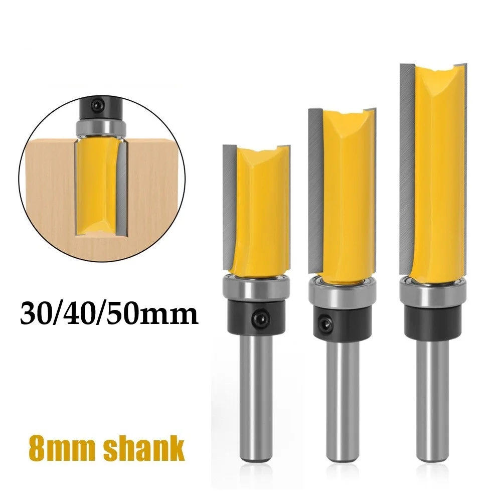 Cemented Carbide 8*5 8*30 Router Bit Suitable For Machine Tools Used For Hand Making Various Sizes Available 8mm Shank