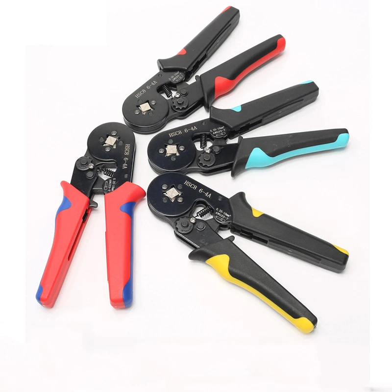 HSC8 6-4A High-quality Tube Type Terminal Crimping Pliers Needle Type Terminal Crimping Pliers Terminal Crimping Tools