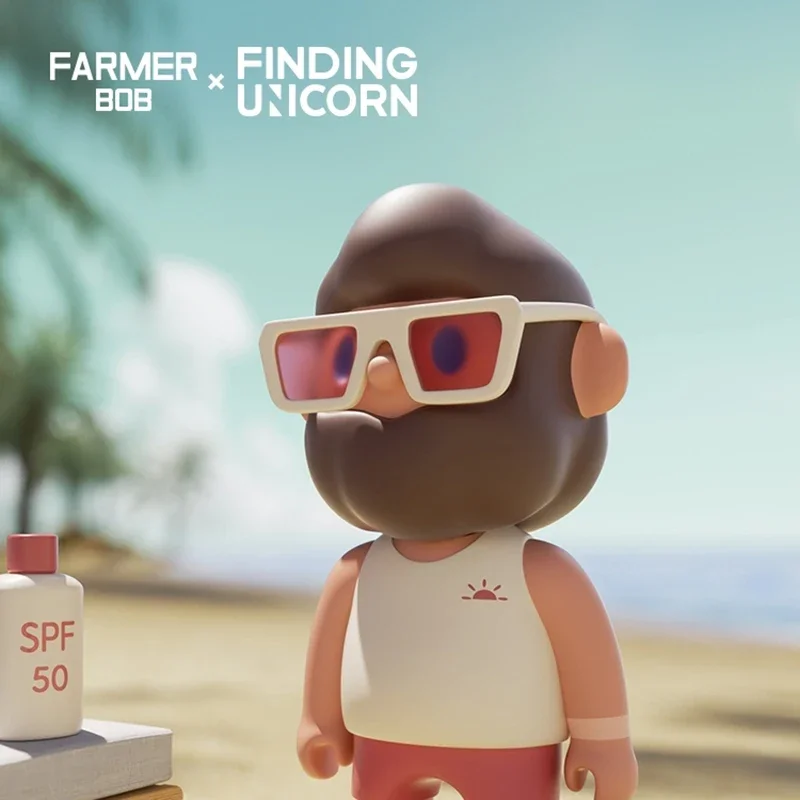 ค้นหายูนิคอร์น Farmer Bob Island Series อะนิเมะ Guess กระเป๋าเครื่องประดับ Figurines Home Decor เดสก์ท็อปตุ๊กตาสาวของขวัญ