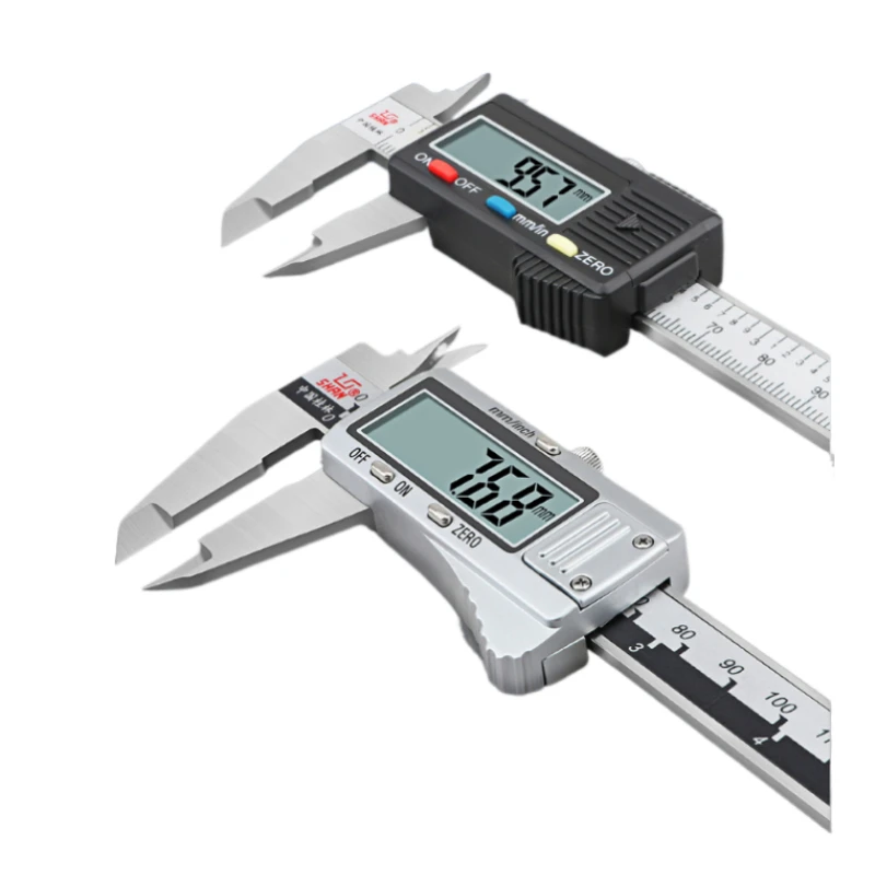 Electronic Digital Display Vernier Caliper 0-150mm High Precision Industrial Digital Measuring Stainless Steel Calipers