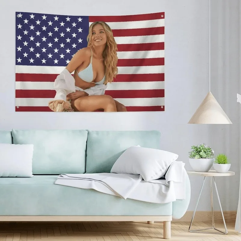 نسيج علم سيدني - لوحة فنية جدارية بتصميم حسية لغرفة المعيشة وغرفة النوم، ديكور منزلي جمالي داخلي/خارجي من سويني #1