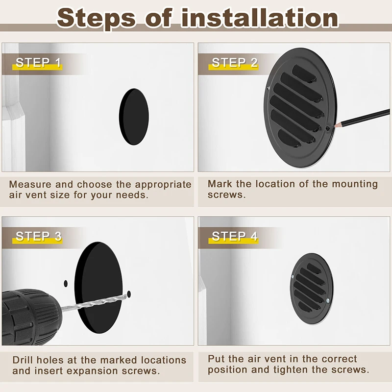 

2 шт. крышки решеток с жалюзи, вентиляционный вытяжной колпак, плоский воздуховод, настенное вентиляционное отверстие со встроенной сеткой от мух для дома, вентиляция HVAC