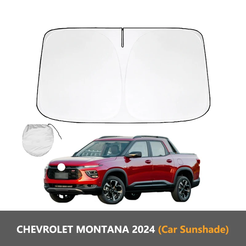 

For CHEVROLET MONTANA 2024 Car Sunshade Sun Shade Front Rear Window Film Windshield Visor Cover UV Protect Reflector