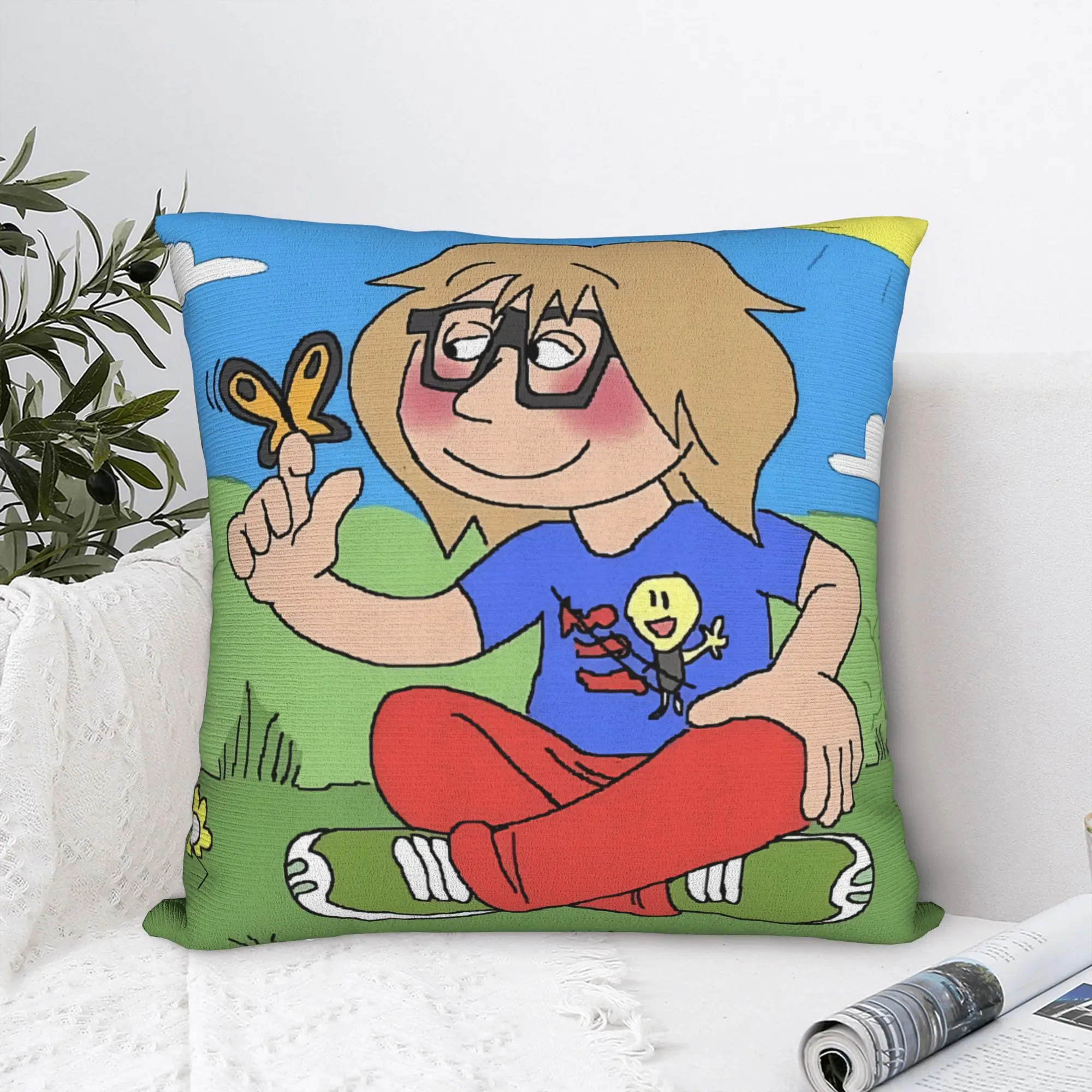 Trendy Home F-Fact A-Attack Adventures Decorations Pillowcases Merch  Pillow Covers Zipper Multiple Sizes