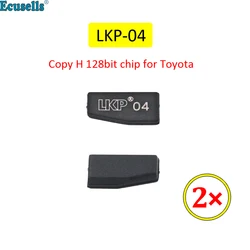 2 sztuk/partia LKP-04 ceramiczny układ węglowy LKP04 Pro kopia H 128bit Transponder Chip dla Toyota LKP 04 obsługiwane przez Tango