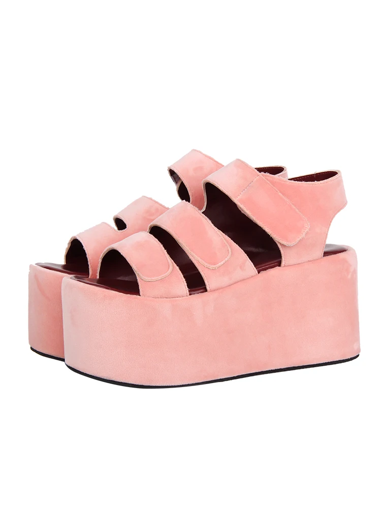 2025 New Product LOLITA High Heel Bag Bottom Sponge Cake Shoes Japanese Sweet Girl Tea Party Single Shoes