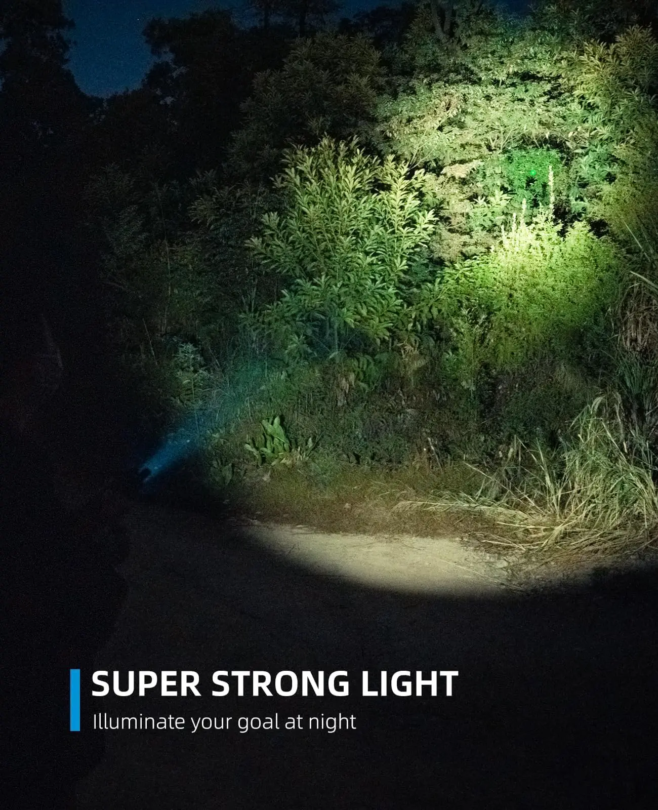 EZshoot Kompakte Taschenlampe 1700 Lumen LED-Licht für M-Rail und Picatinny-Schiene Magnetisch Aufladbar mit Stroboskop-Modus für die Jagd – Detail 6