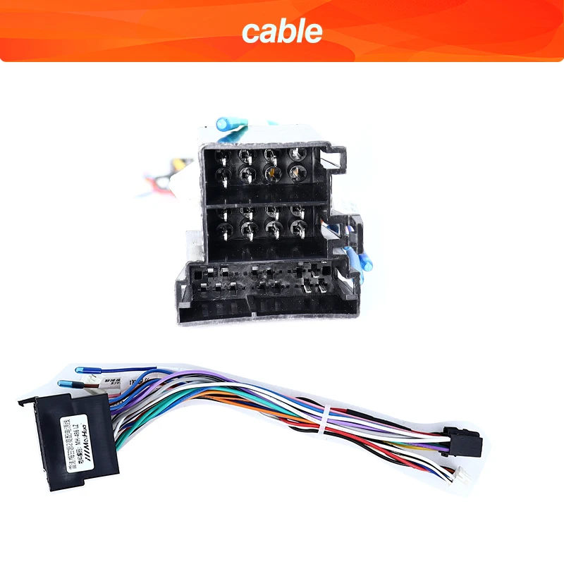 QSZN For RENAULT MEGANE 2 Android Car Radio Stereo Adapter Canbus Box Megane II With Wiring Harness Kits Power Cable  Adapter