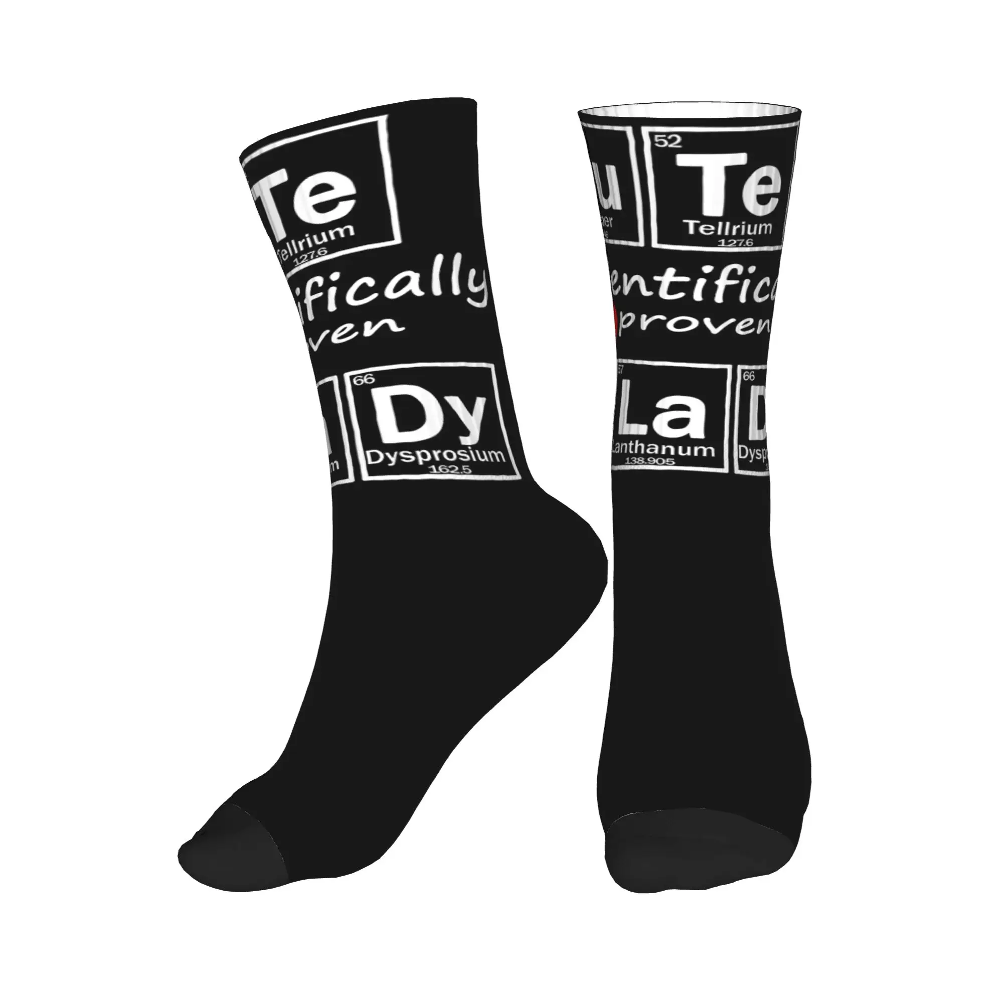 

Носки-трубы средней длины All Seasons Elements Periodic Table Science Chemistry Chemical Sport для мужчин и женщин